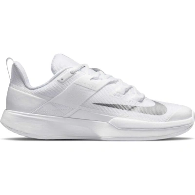 Nike COURT VAPOR LITE HC W Dámská tenisová obuv, bílá, velikost 38.5