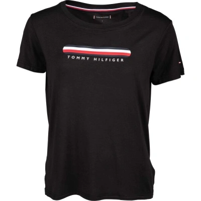 Tommy Hilfiger SS TEE Dámské tričko, černá, velikost