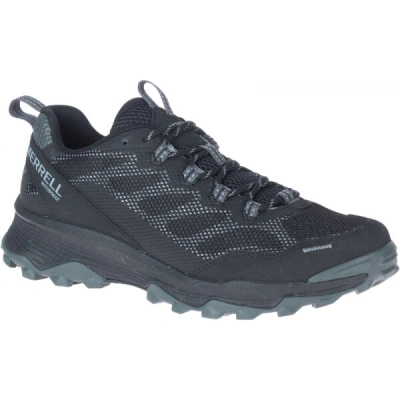 Merrell SPEED STRIKE WP Pánské outdoorové boty, černá, velikost 44.5