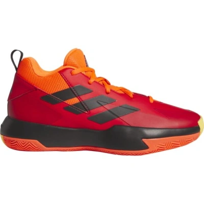 adidas CROSS EM UP SELECT J Dětská basketbalová obuv, červená, velikost 36