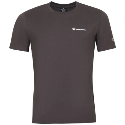 Champion CREWNECK T-SHIRT Pánské tričko, tmavě šedá, velikost