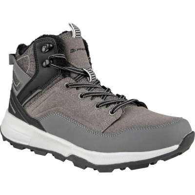 ALPINE PRO CONOB Pánské outdoorové boty, šedá, velikost