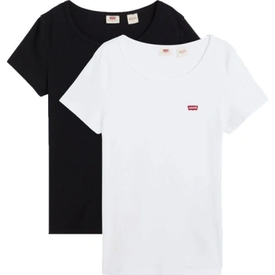 Levi's&reg; 2PACK CREWNECK TEE Dámské tričko, bílá, velikost