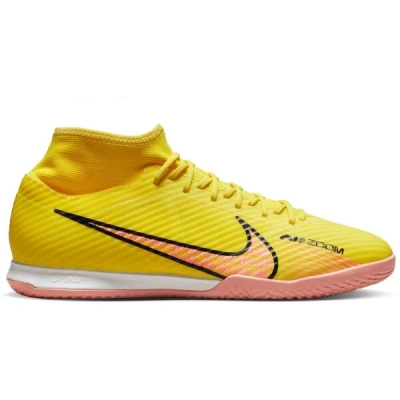 Nike ZOOM MERCURIAL SUPERFLY 9 ACADEMY IC Pánské sálovky, žlutá, velikost 45