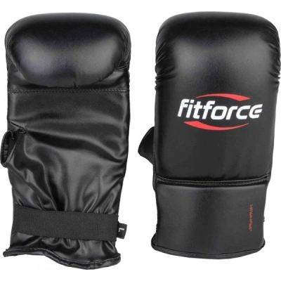 Fitforce JAYHAWK Boxerské rukavice, černá, velikost