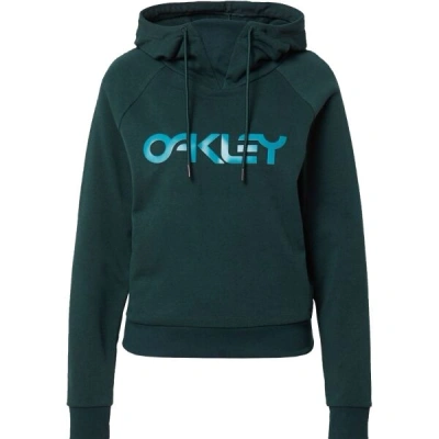 Oakley 2.0 FLEECE HOODY W Dámská mikina, tmavě zelená, velikost
