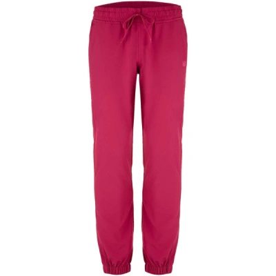 Loap URSIANA Dámské softshellové kalhoty, růžová, velikost