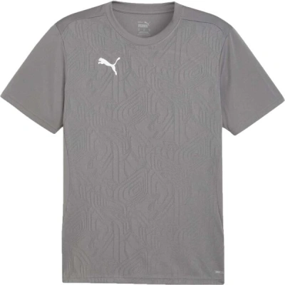 Puma TEAMFINAL TRAINING JERSEY Pánské sportovní triko, šedá, velikost