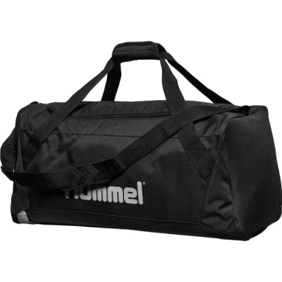 Hummel CORE SPORTS BAG M Sportovní taška, černá, velikost