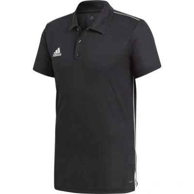 adidas CORE 18 POLO SHIRT Polo triko, černá, velikost