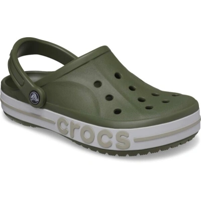 Crocs BAYABAND CLOG Unisex pantofle, khaki, velikost 48/49