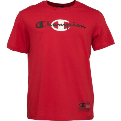 Champion LEGACY Pánské tričko, červená, velikost