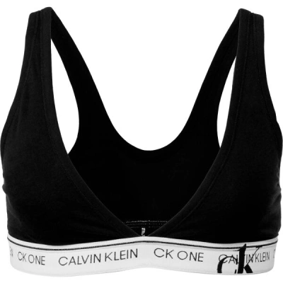 Calvin Klein FADED GLORY-UNLINED TRIANGLE Dámská podprsenka, černá, velikost