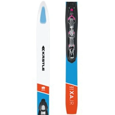 Kästle XA10 JR CROWN + START Dětské běžecké lyže s podporou stoupání, bílá, velikost