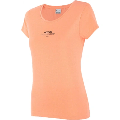 4F WOMEN´S T-SHIRTS Dámské tričko, lososová, velikost