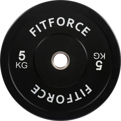 Fitforce PLRO 5 KG x 50 MM Nakládací kotouč, černá, velikost