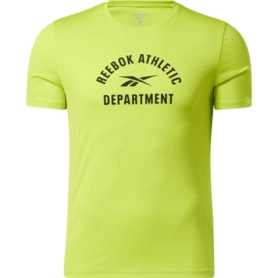 Reebok ID TRAIN GRAPHIC SS TEE Pánské tričko, žlutá, velikost