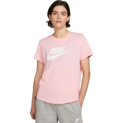 Nike SPORTSWEAR ESSENTIAL ICON FUTURA Dámské tričko, růžová, velikost