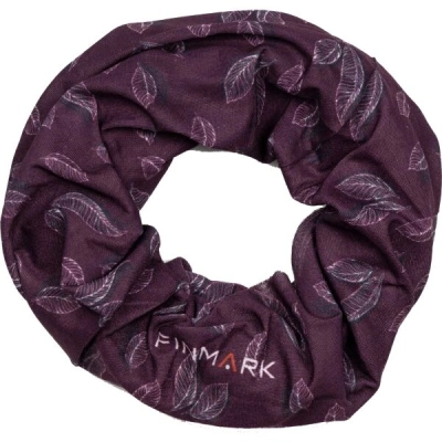 Finmark FS-207 Multifunkční šátek, vínová, velikost