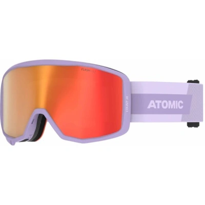 Atomic COUNT JR CYLINDRIC Dětské lyžařské brýle, fialová, velikost