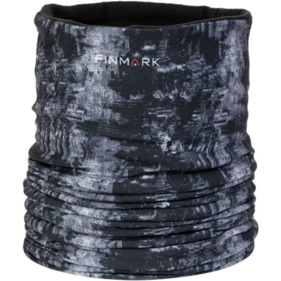 Finmark FSW-202 Multifunkční šátek s fleecem, černá, velikost