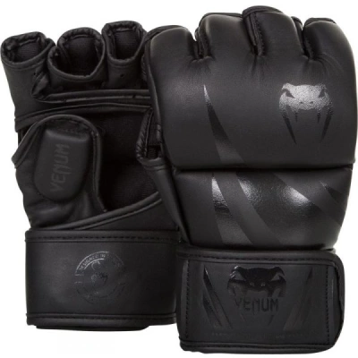 Venum CHALLENGER MMA GLOVES MMA rukavice, černá, velikost