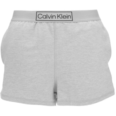Calvin Klein REIMAGINED HER SHORT Dámské šortky, šedá, velikost