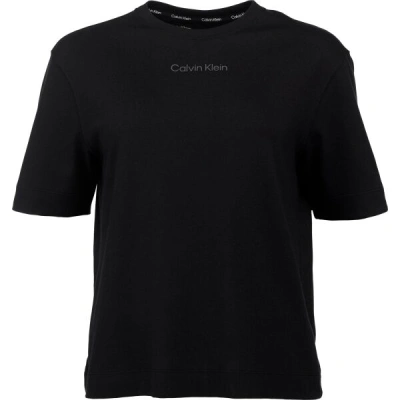 Calvin Klein ESSENTIALS PW SS Dámské tričko, černá, velikost