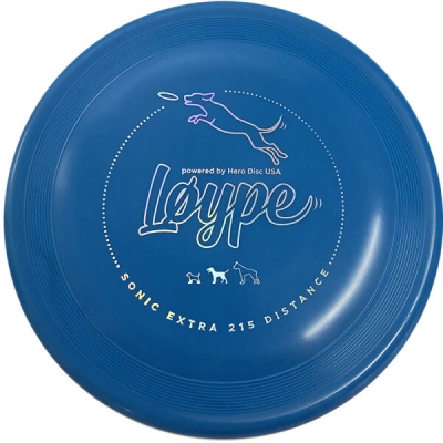 L&oslash;ype SONIC XTRA 215 DISTANCE Létající disk pro psy, modrá, velikost