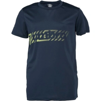 Umbro FW SQUADRA CREW TRAINING JERSEY - JNR Dětské sportovní triko, tmavě modrá, velikost