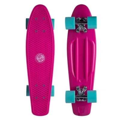 Reaper JUICER Plastový skateboard, růžová, velikost