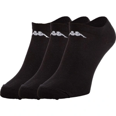 Kappa TESAZ 3PACK Ponožky, černá, velikost