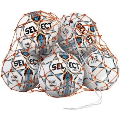 Select BALL NET Barevná síť, oranžová, velikost