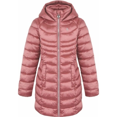 Loap ILLISA Dětský zimní kabát, růžová, velikost