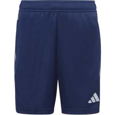 adidas TIRO 23 SHORTS Juniorské fotbalové šortky, tmavě modrá, velikost