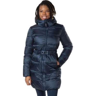 Rossignol LIGHT HOODIE COAT W Volnočasový dámský kabát, tmavě modrá, velikost