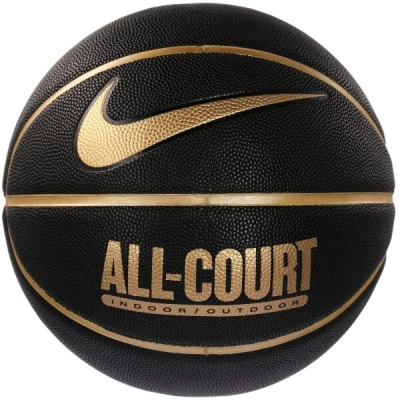 Nike EVERYDAY ALL COURT 8P DEFLATED Basketbalový míč, černá, velikost