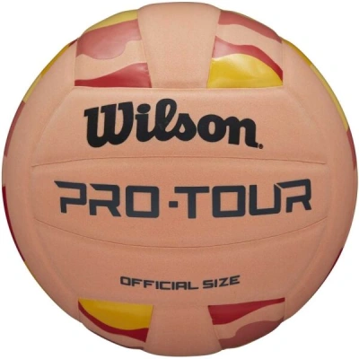 Wilson PRO TOUR VB STRIPE OF Volejbalový míč, oranžová, velikost
