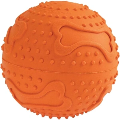 HIPHOP TREATING BALL 9.5 CM Míček na pamlsky, oranžová, velikost