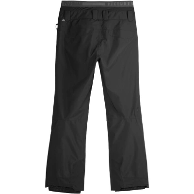 Picture OBJECT Pánské zimní kalhoty, černá, velikost