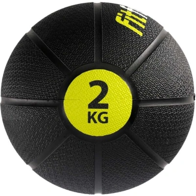 Fitforce MEDICINE BALL 2 KG Medicinbal, černá, velikost