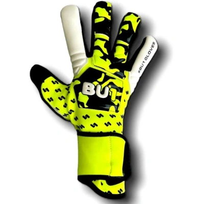 BU1 ONE FLUO HYLA Pánské fotbalové brankářské rukavice, reflexní neon, velikost