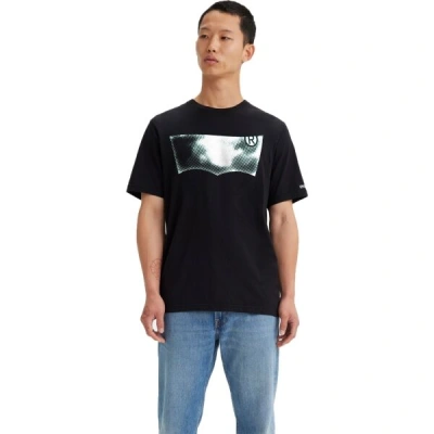 Levi's&reg; SS RELAXED FIT TEE Pánské tričko, černá, velikost