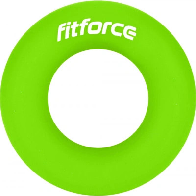 Fitforce RINGGRIP M Posilovací kolečko, reflexní neon, velikost