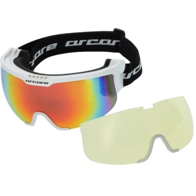 Arcore SETON Běžkařské brýle, bílá, velikost