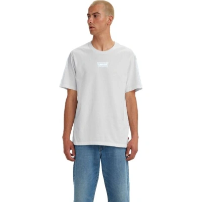 Levi's&reg; SS RELAXED FIT TEE BW TAPE Pánské tričko, šedá, velikost