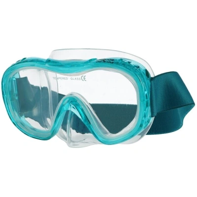 AQUOS BALA JR Juniorská šnorchlovací maska, modrá, velikost