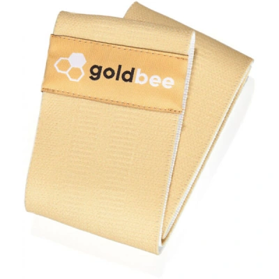 GOLDBEE BEBOOTY GOLD Odporová guma, zlatá, velikost