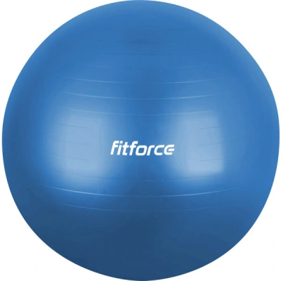 Fitforce GYMA ANTI BURST 65 Gymnastický míč / Gymball, modrá, velikost
