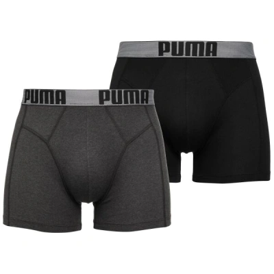 Puma NEW POUCH 2P Pánské boxerky, černá, velikost